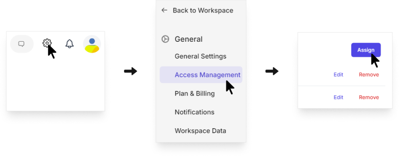 remove roles of members on Camelo scheduling app