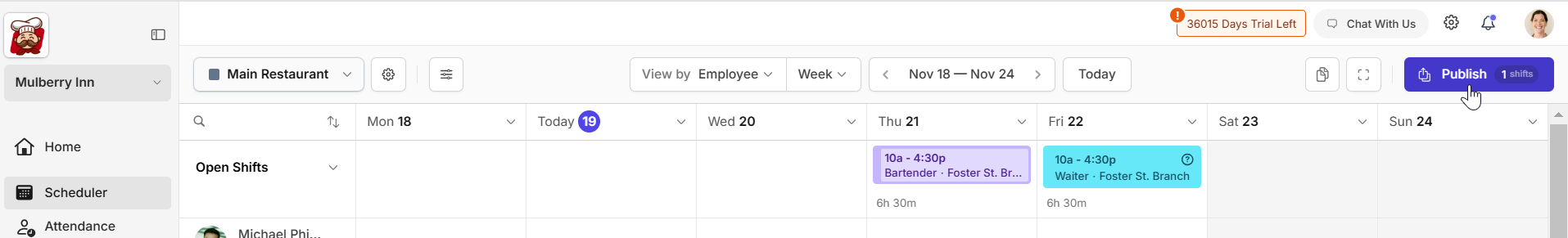 Send schedules to your team – Camelo Help Center