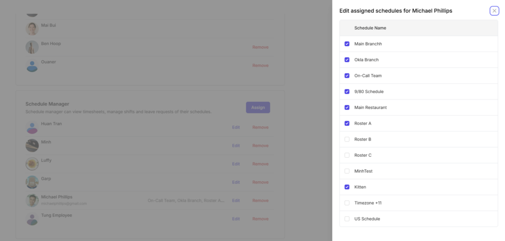 schedule manager camelo scheduling app